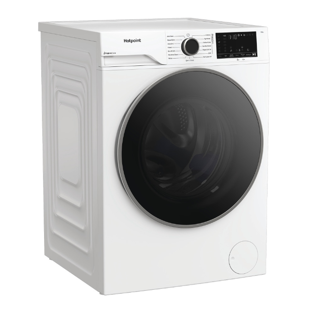 Hotpoint Fabric Care Washing Machine 12kg 1400sp - White | HBCA123CAREUK - Image 3