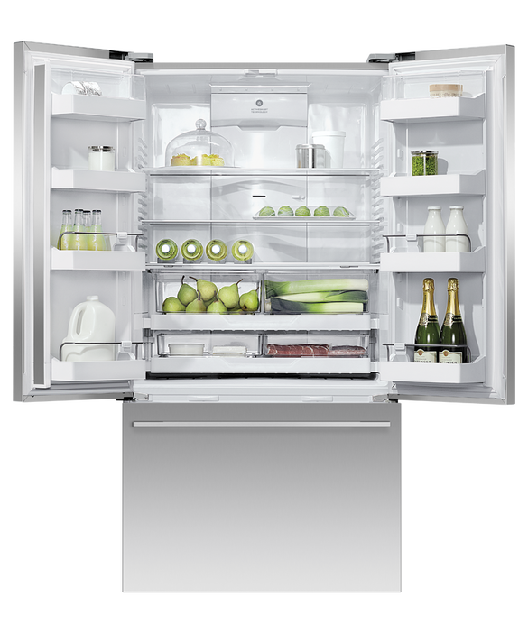Fisher Paykel Freestanding Fridge Freezer | French Door | Ice & Water -  Stainless Steel | RF540ADUX6 - Image 2