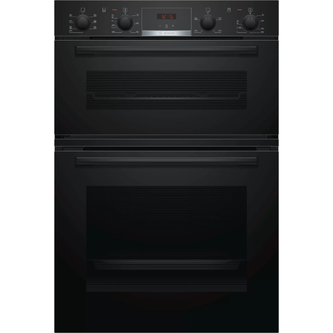 Bosch Serie 4 Built in Double Oven Black | MBS533BB0B - Image 1 Bosch Serie 4 Built in Double Oven Black | MBS533BB0B - Image 1