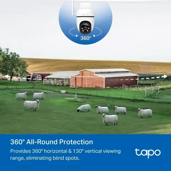 Tapo Outdoor 4G LTE Camera With Pan & Tilt | TAPOC501GW - Image 6