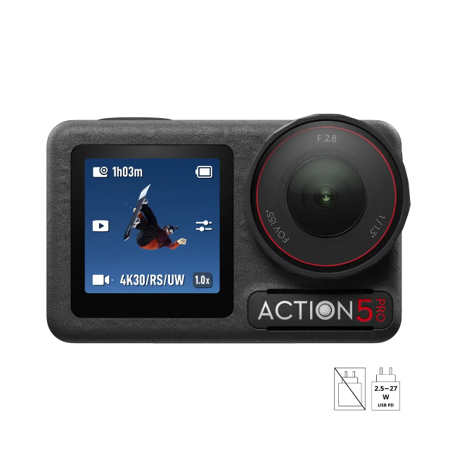 Dji Osmo Action 5 Pro Camera Standard Combo - Black | CPOS.00000349.02 Dji Osmo Action 5 Pro Camera Standard Combo - Black | CPOS.00000349.02
