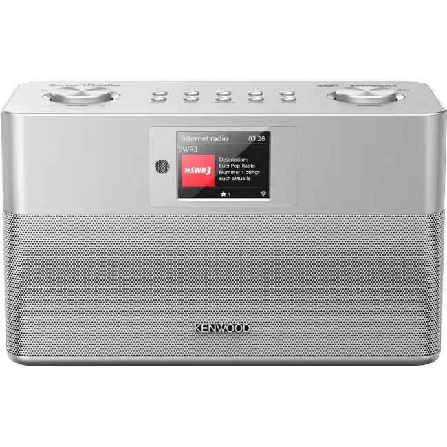 Kenwood Compact Smart Radio | Silver | CR-ST100S-S
