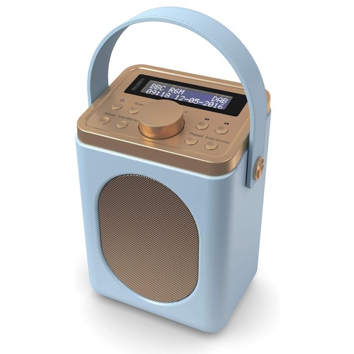 Majority Little Shelford Portable Radio | DAB+ Bluetooth | Duck Egg Blue | LSHDABDUK