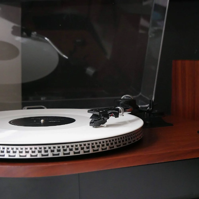 Steepletone Camden Luxury Record Player with Bluetooth - Teak | CAMDEN2XPTEAK - Image 4