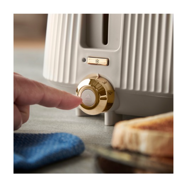 Russell Hobbs Bronte 4 Slice Toaster | Stone | 26771 - Image 2