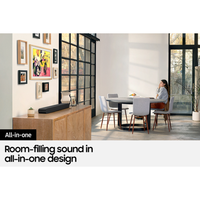 Samsung S50B S-Series Lifestyle Soundbar 3.0ch Ultra Slimline - Black | HW-S50B-XU - Image 8
