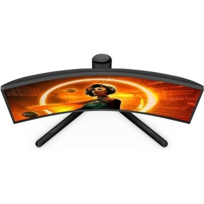 AOC 27" QHD 165Hz Curved Gaming Monitor - Black/Red | CQ27G3SU-BK - Image 4