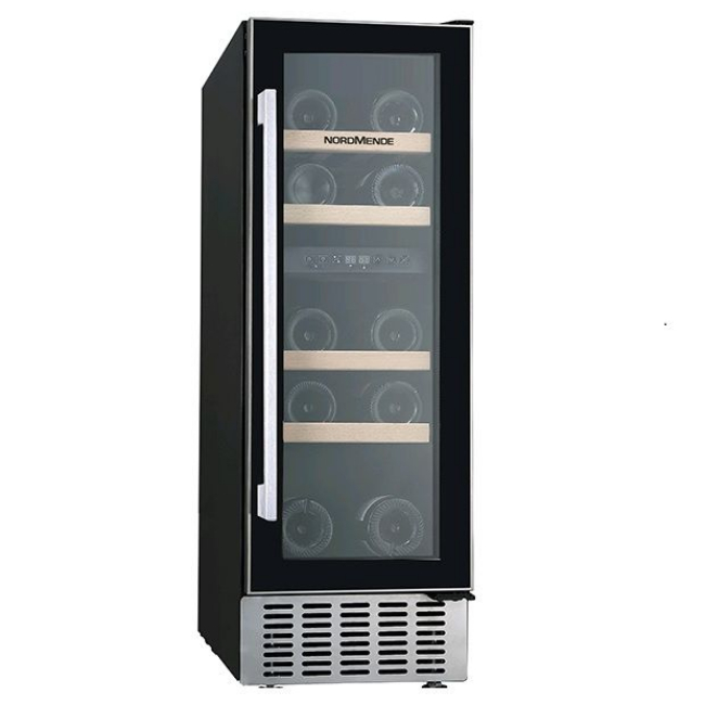 Nordmende 30cm Dual Zone Wine Cooler WC17IX Nordmende 30cm Dual Zone Wine Cooler WC17IX