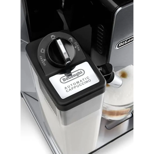 DeLongi Eletta Cappuccino Bean to Cup Coffee Machine - Black | ECAM44.660.B - Image 2