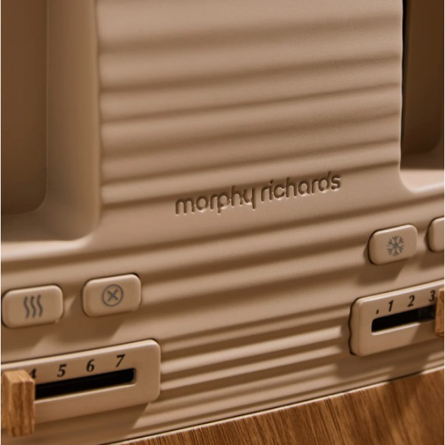 Morphy Richards Clay Felspar 4 Slice Toaster | Brown | 243100 - Image 5