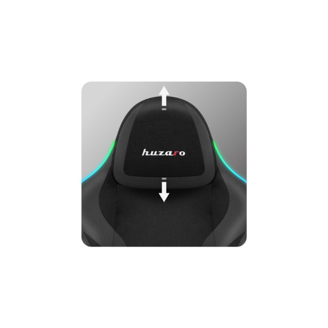 Huzaro Force 4.6 Mesh RGB Smart Gaming Chair - Black | FORCE4.6 - Image 8