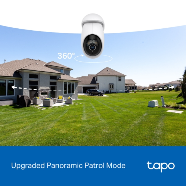 TP Link Tapo Home Security Camera|4k Pan /Tilt - White | TAPO-C560WS - Image 4