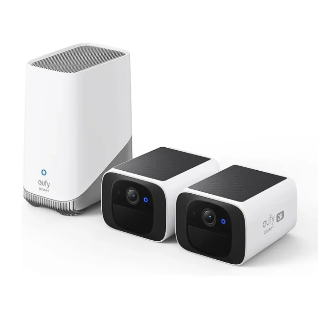 Eufy Solocam S220 2pack+homebase3 - White & Black | E8134328