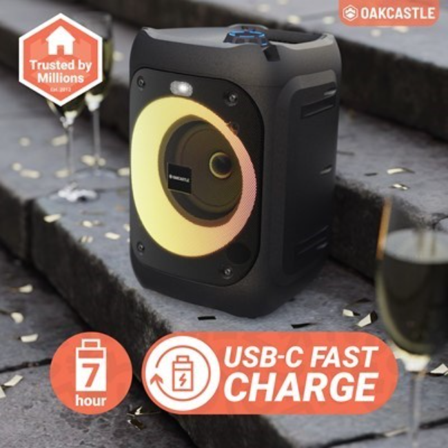 Majority PS100 Portable Karaoke Party Speaker | 1000002979 - Image 3