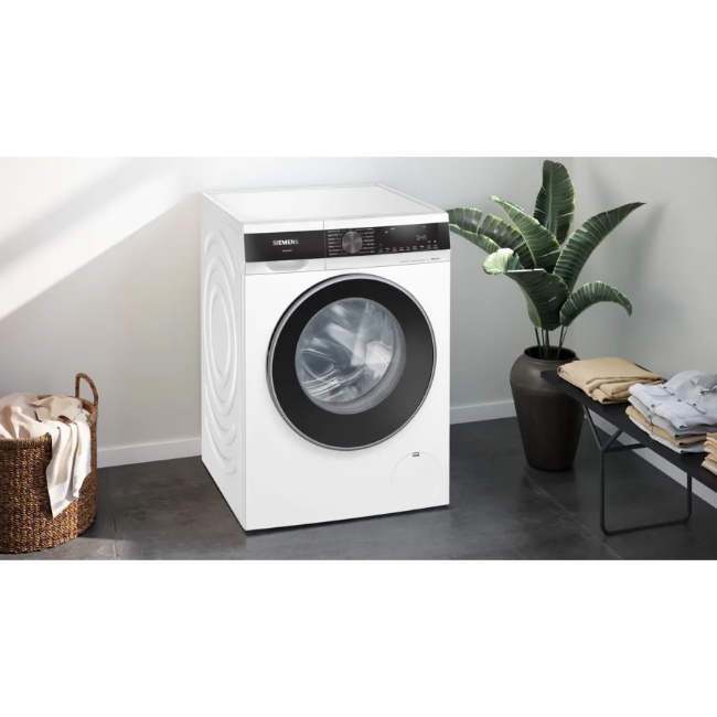 Siemens IQ500 Washing Machine 9 kg 1600 rpm - White | WG46G2Z1GB - Image 4
