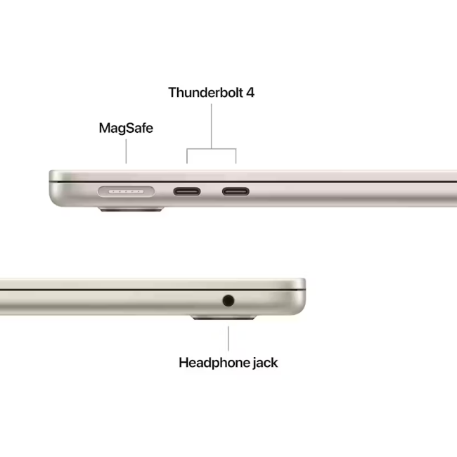 15" MacBook Air 16gb/512gb 10-core GPU - Starlight | MW1K3B-A - Image 3