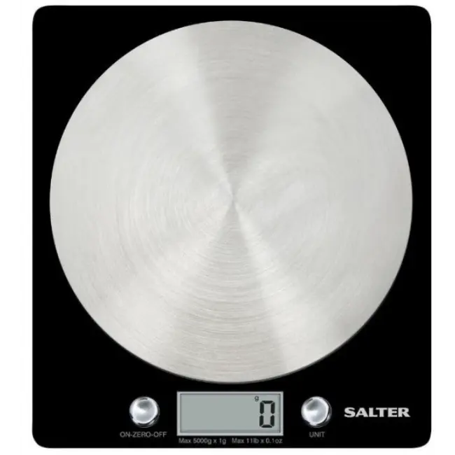 Salter Electronic Kitchen Scales | Black | 1036BKSS