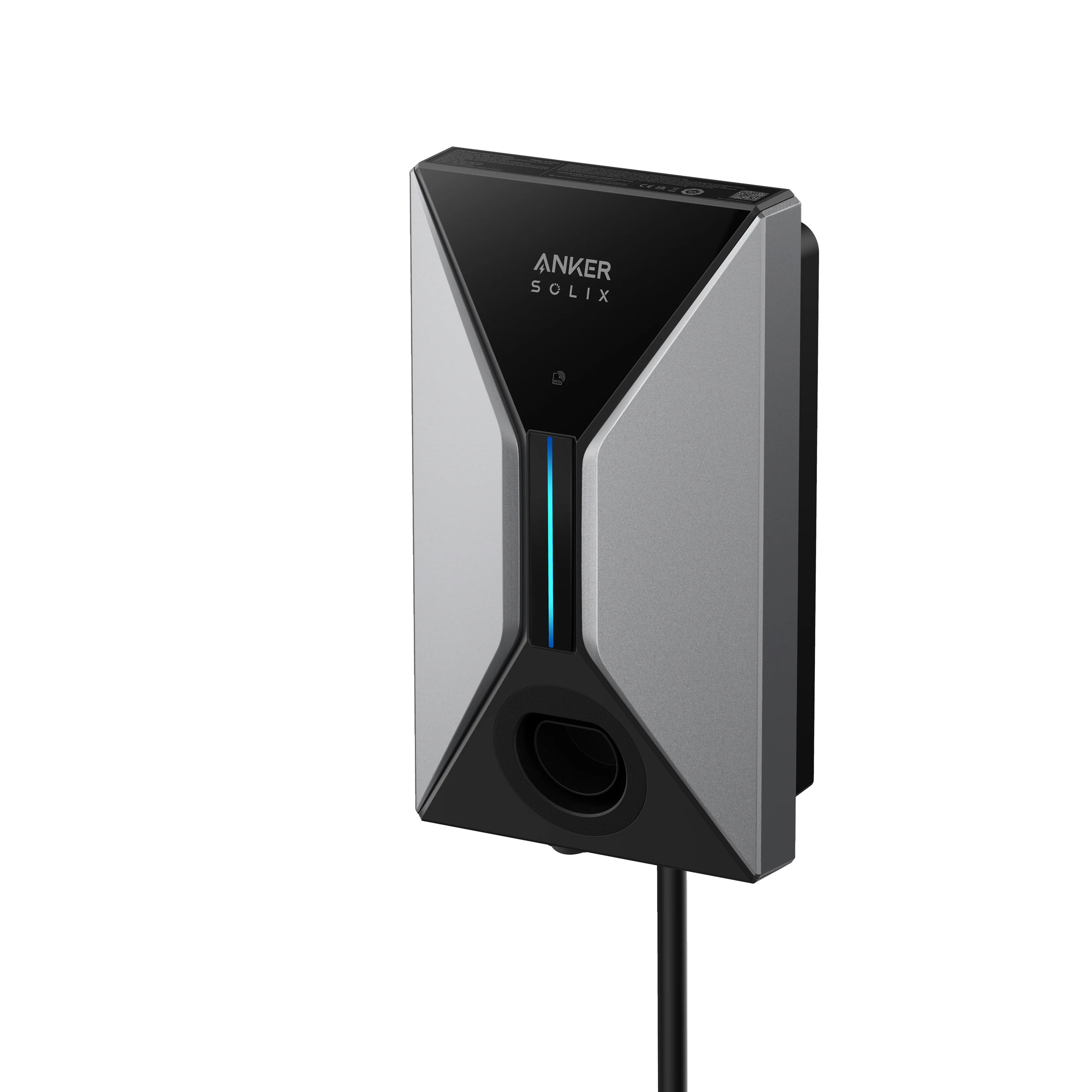 Anker SOLIX V1 Smart EV Charger 7.4kW Cable - Black & Grey | A5191VZ3 - Image 3
