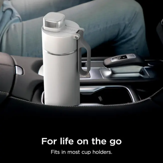 Ninja Thirsti 530ml Travel Bottle | White | DW1801EUUKWH - Image 4