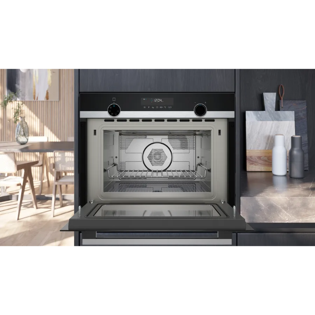 Siemens IQ500 Built-in Microwave Oven - Black | CM585AGS1B - Image 4