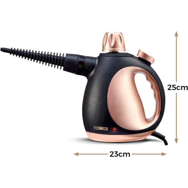 Tower THS10 Handheld Steam Cleaner | Rose Gold | T134000BLG - Image 5