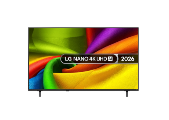 LG 55" Nano 4k UHD AI Smart TV - Black | 55NU850B6LA.AEI - Image 1