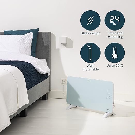 Princess Smart Panel Heater 1500w - White | 01.348151.02.1 - Image 3