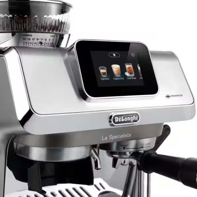 DeLonghi La Specialista Touch Coffee Maker - Grey | EC9455.M - Image 3