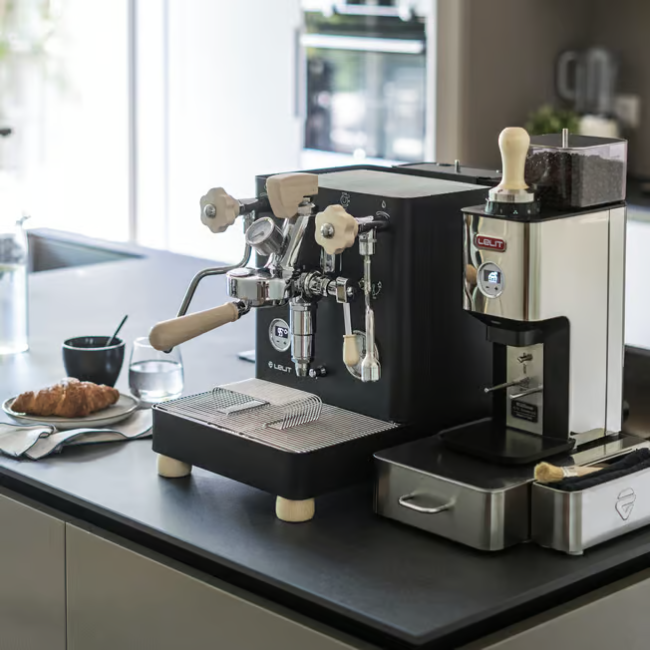 Lelit Bianca Coffee Machine - Black | PESBN03BLK4GX1 - Image 5