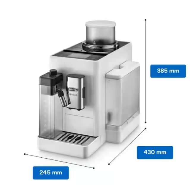 Delonghi Coffee Machine Rivelia - White | EXAM440.55.W - Image 7
