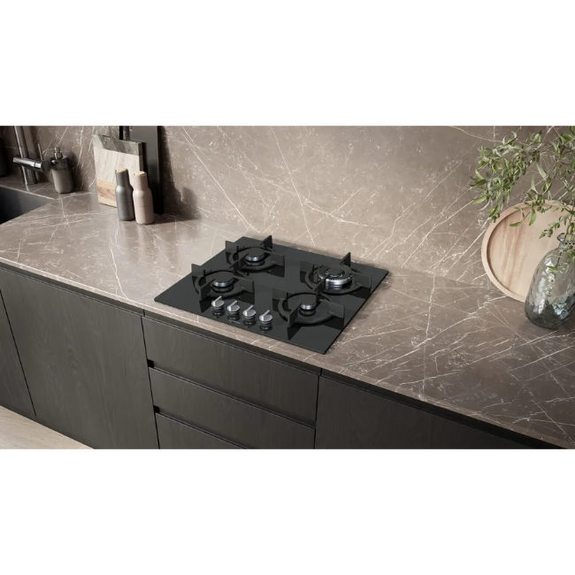 Siemens IQ500 4 Burner Gas Hob with Tempered Glass - Black | EP6A6HI10 - Image 5