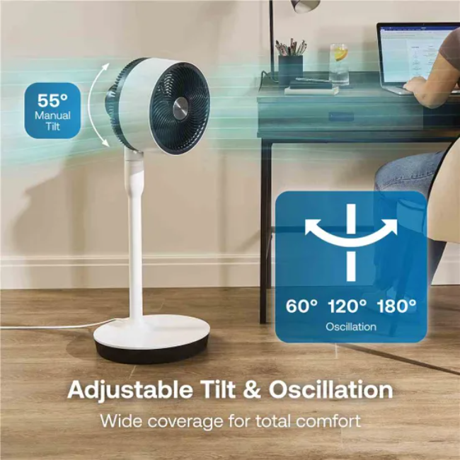 Dimplex DuoCool Smart 2-in-1 Cordless Fan | White | DXACF001 - Image 3