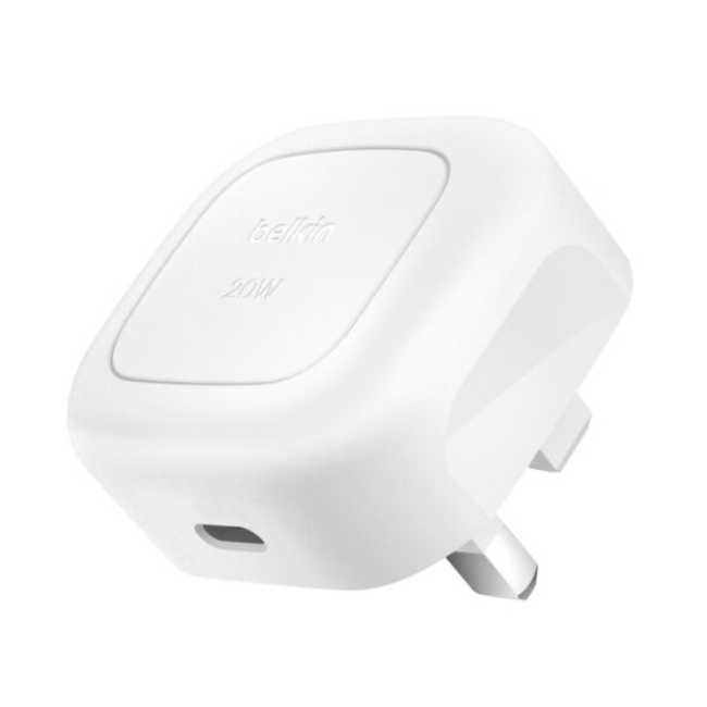 Belkin BoostCharge Compact USB-C Charger 20W | White | WCA009MYWH