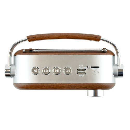 Lloytron Vintage Radio Wood Effect | PP6403 - Image 2