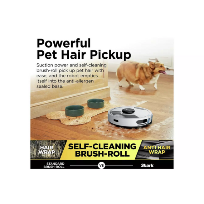 Shark Matrix Plus 2-In-1 Robot Vacuum & Mop | White | RV2620WDUKWH - Image 7