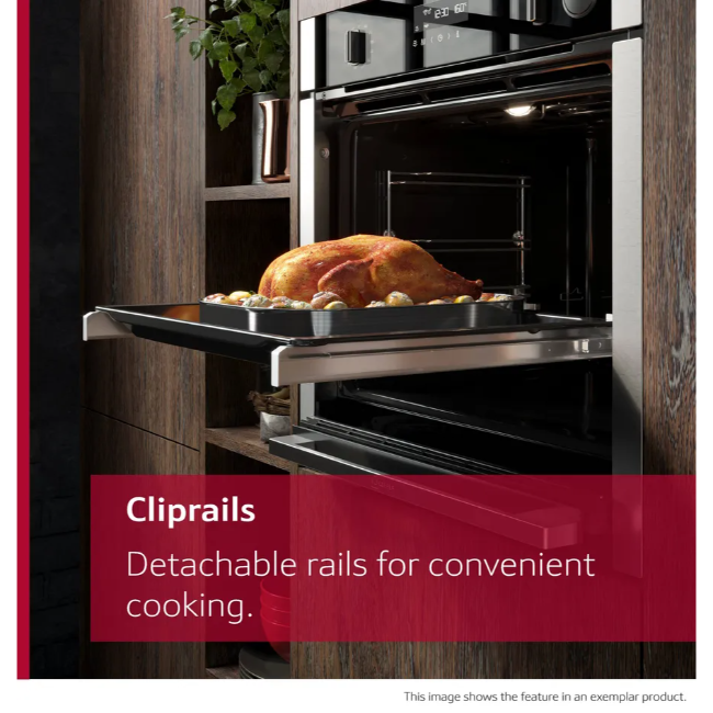 Neff N 50 Built-In Double Oven - Black and Stainless Steel | U1ACE5HN0B - Image 5