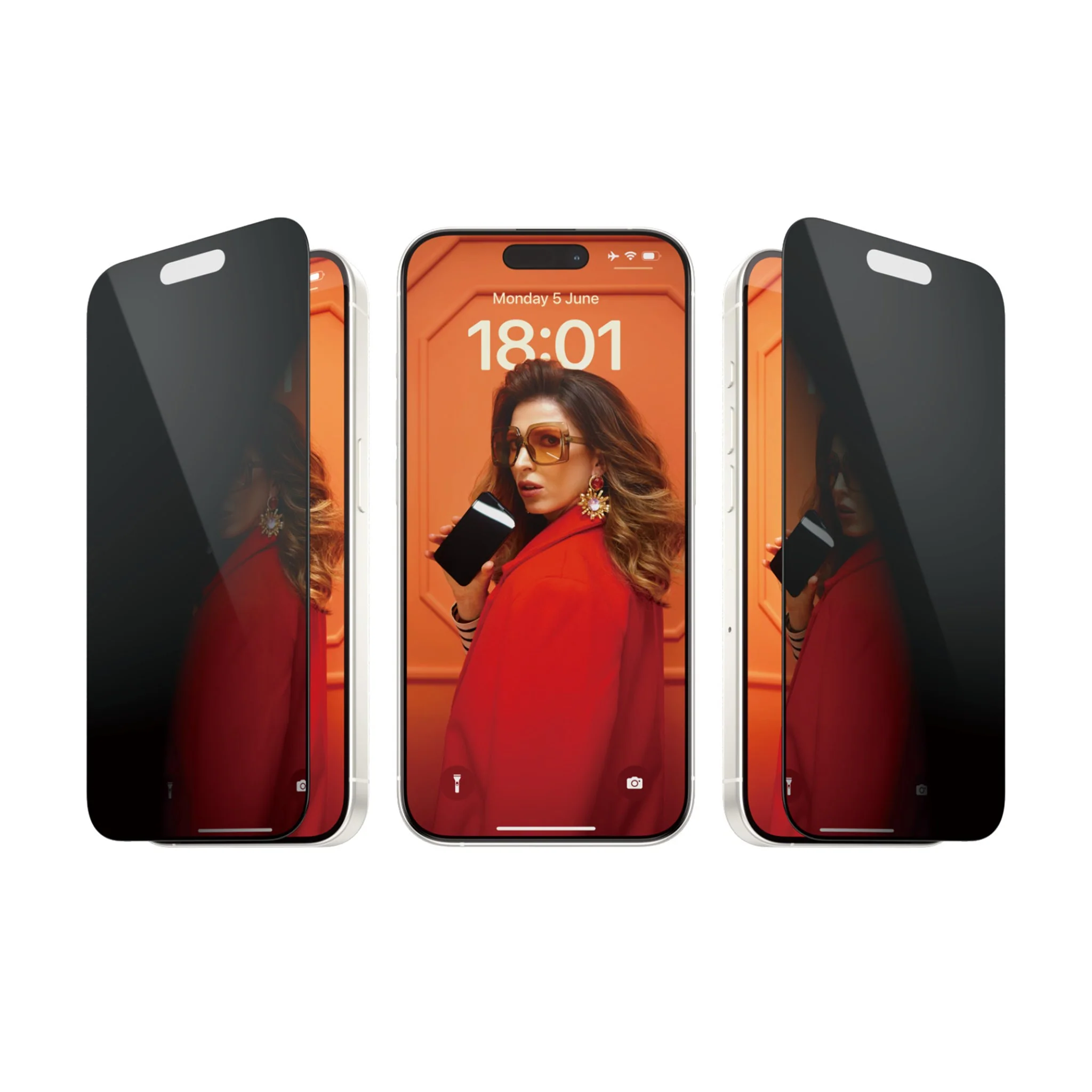 Panzerglass iPhone 15 Pro Privacy Screen Protector | P2810  - Image 2