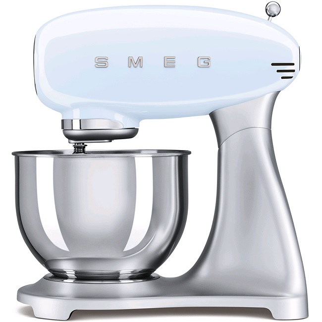 Smeg 50's Retro Style Stand Mixer Pastel Blue SMF02PBUK Smeg 50's Retro Style Stand Mixer Pastel Blue SMF02PBUK