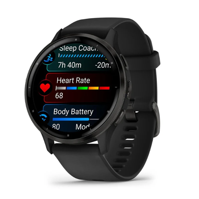 Garmin Venu 3 Smartwatch - Slate | 010-02784-01 - Image 2 Garmin Venu 3 Smartwatch - Slate | 010-02784-01 - Image 2