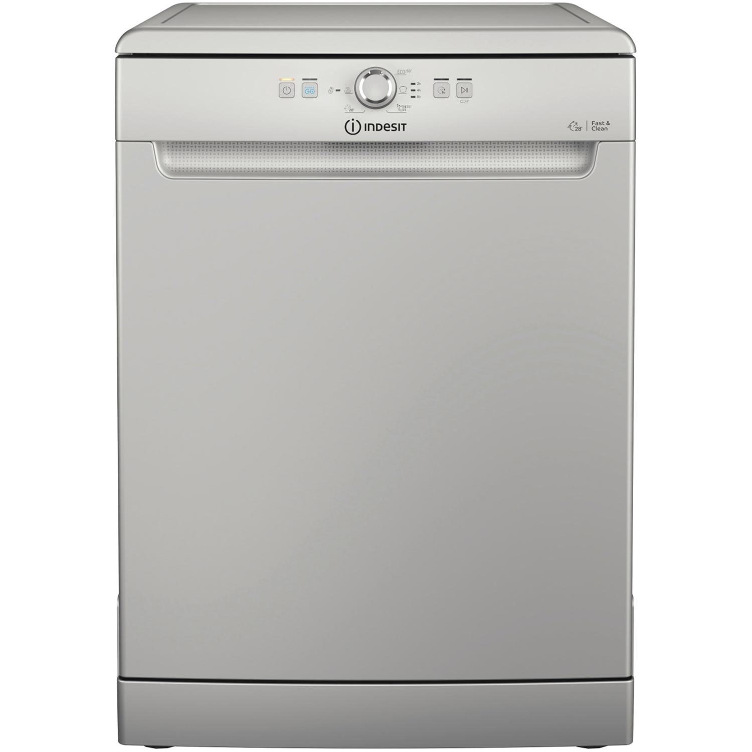 Indesit Dishwasher 14 Place 6 Programme - Silver | D2FHK26SUK Indesit Dishwasher 14 Place 6 Programme - Silver | D2FHK26SUK
