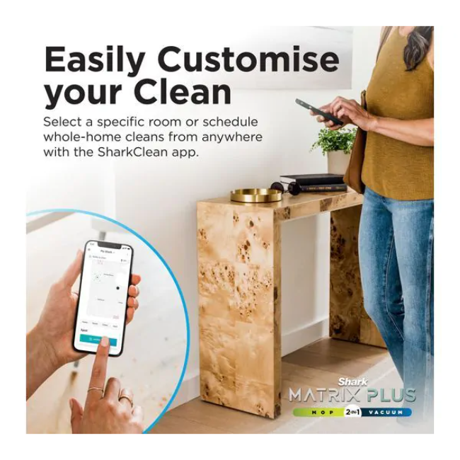 Shark Matrix+ 2in1 Robot Vacuum - Black | RV2620WDUK - Image 4