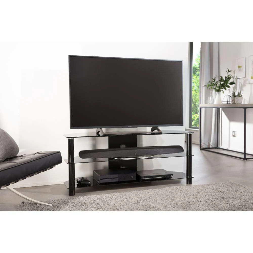 Alphason Essentials 1200 Stand - Black | ESS1200-3-BLK - Image 4