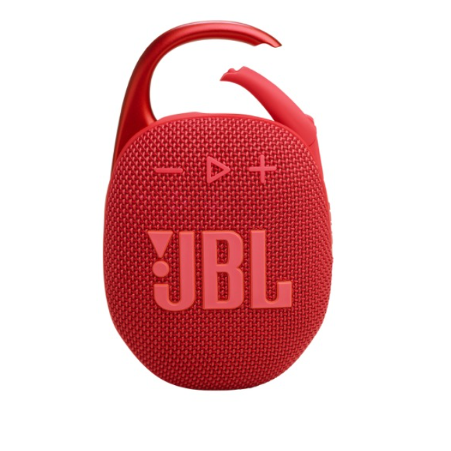 JBL Clip 5 Portable Bluetooth Speaker | Red | CLIP5RED - Image 2