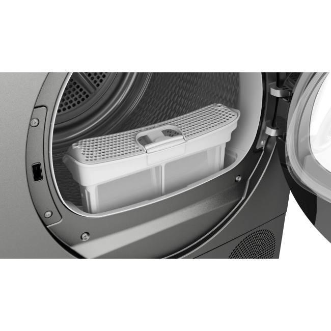 Bosch Series 6 Heat Pump Tumble Dryer 9kg - Cast Iron Grey | WQH246DRIE - Image 4