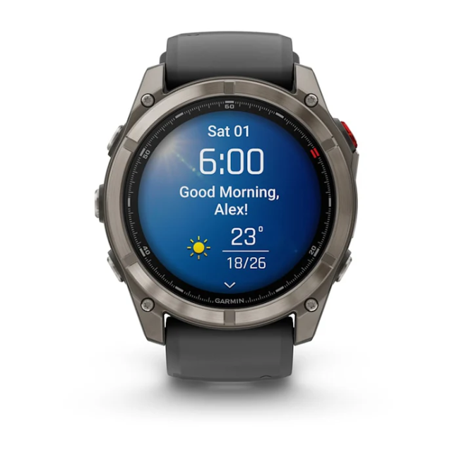 Garmin Fēnix® 8 Pro – 51 mm, AMOLED - Titanium/Black Grey | 010-03199-01 - Image 5