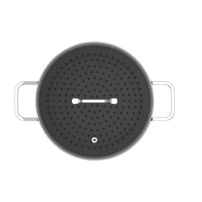 Berghoff 5 Piece Steamer Set Helix | Stainless Steel | 1315161 - Image 5 Berghoff 5 Piece Steamer Set Helix | Stainless Steel | 1315161 - Image 5