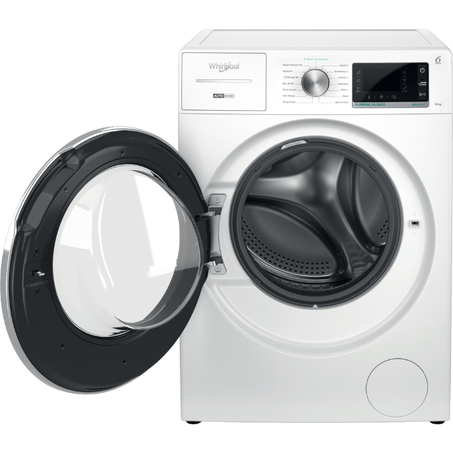 Whirlpool Supreme Silence 10kg 1400 Spin Washing Machine - White | W8 W046WR UK - Image 2