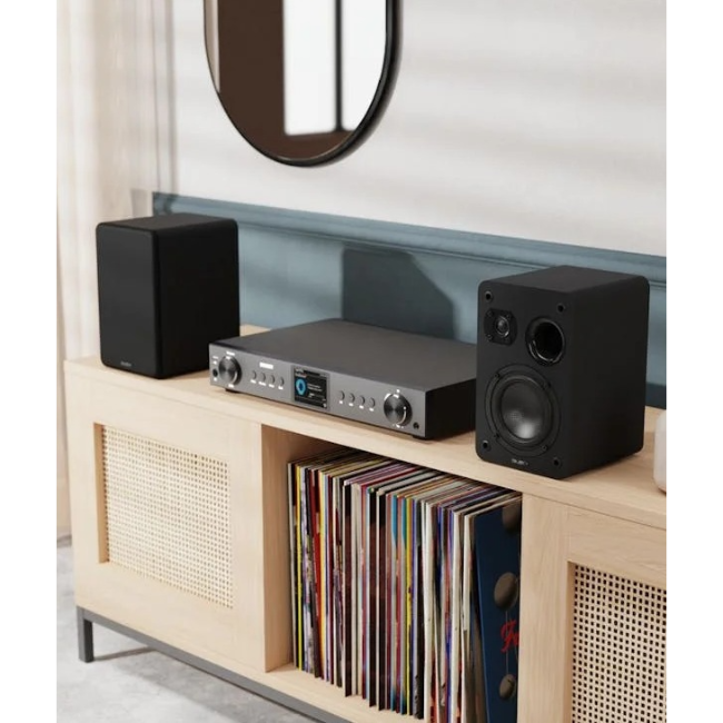 Majority D70X Passive Bookshelf Speakers | Black | 1000003082 - Image 3