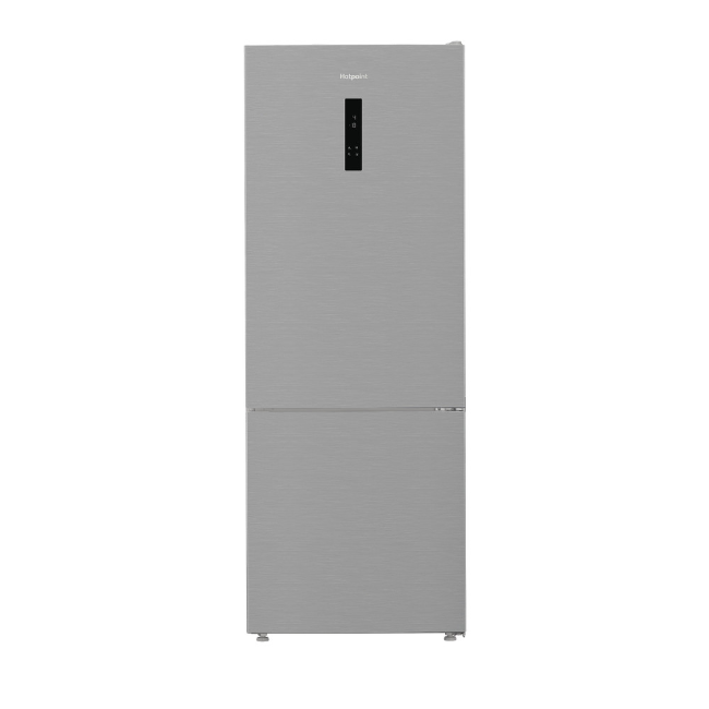 Hotpoint Dual No Frost 70/30 Fridge Freezer - Titanium Inox | HPK26493XP5UK