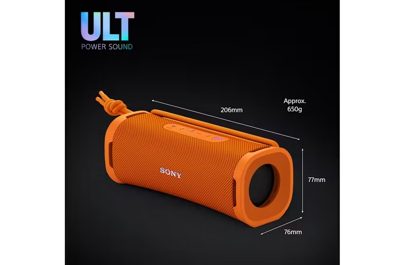 Sony ULT FIELD 1 Wireless Bluetooth Waterproof Speaker - Orange | SRSULT10D.CE7 - Image 8